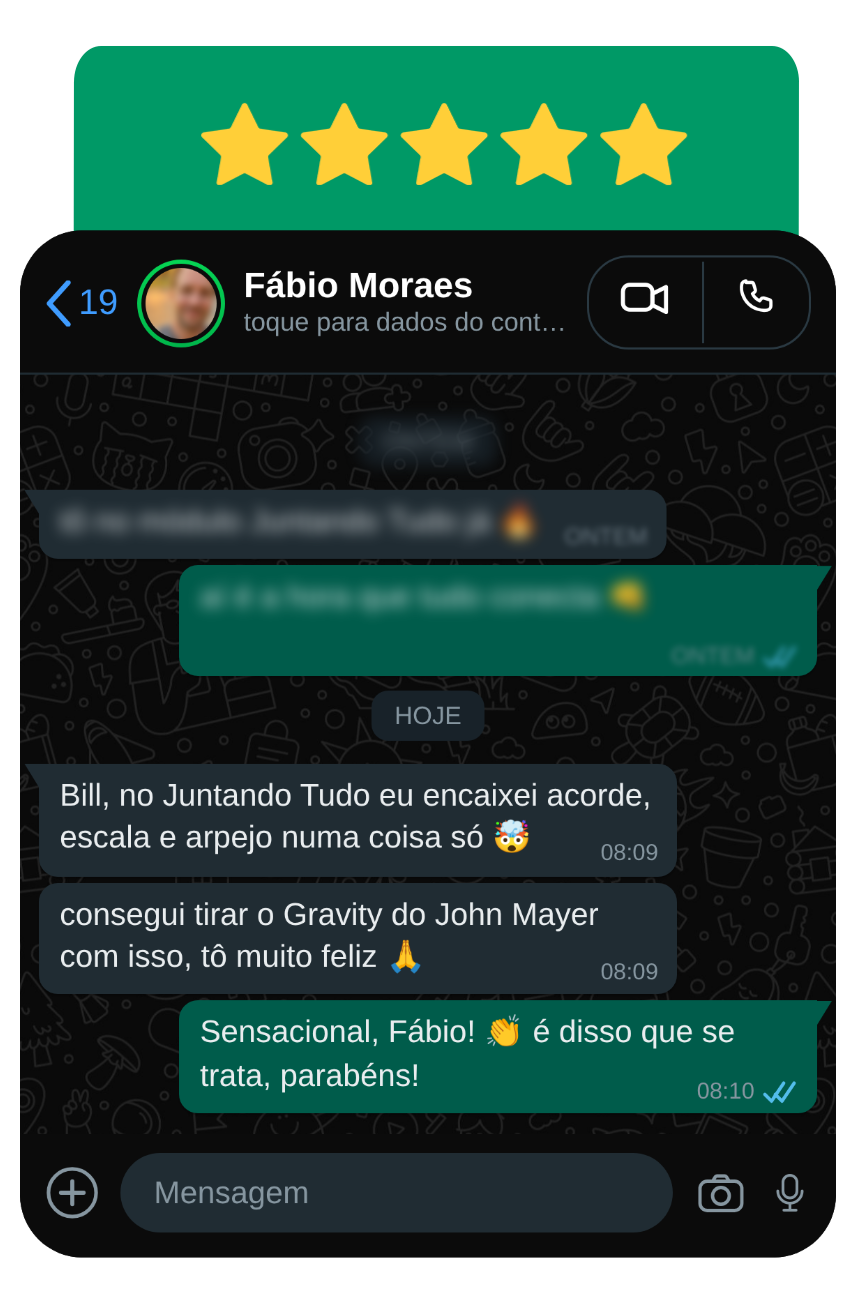 Depoimentos fabio