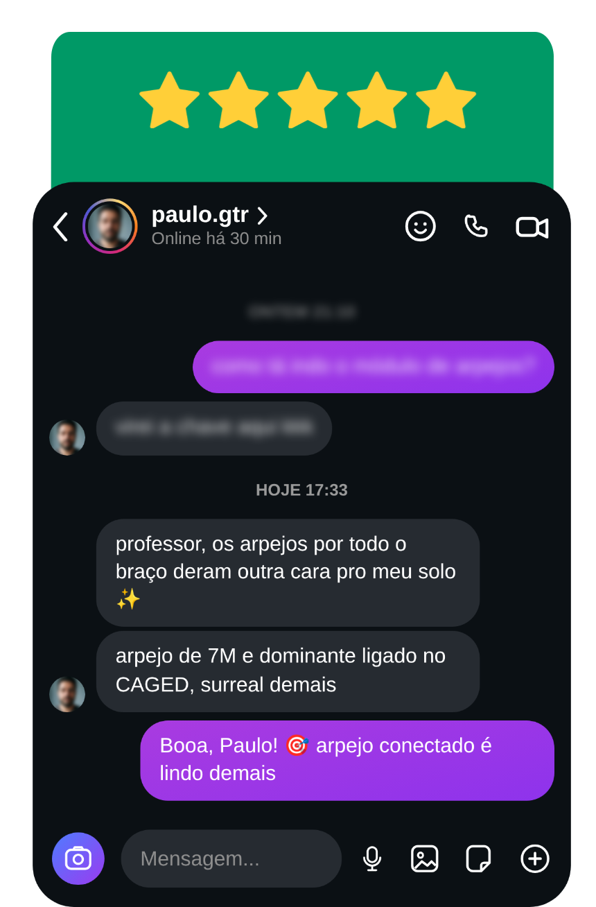 Depoimentos insta paulo